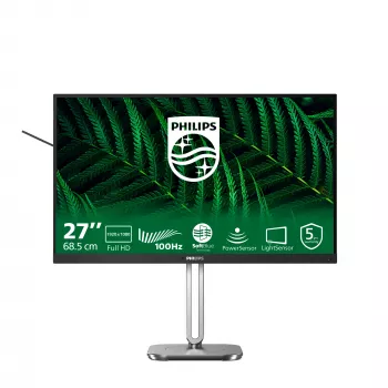 Philips 5000 series 27B2G5200/00 computer monitor 68.6 cm (27 inch) 1920 x 1080 pixels Full HD LCD Anthracite