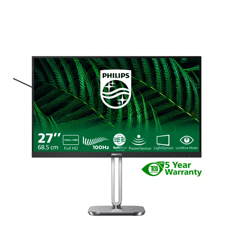 Philips 5000 series 27B2G5200/00 computer monitor 68.6 cm (27 inch) 1920 x 1080 pixels Full HD LCD Anthracite