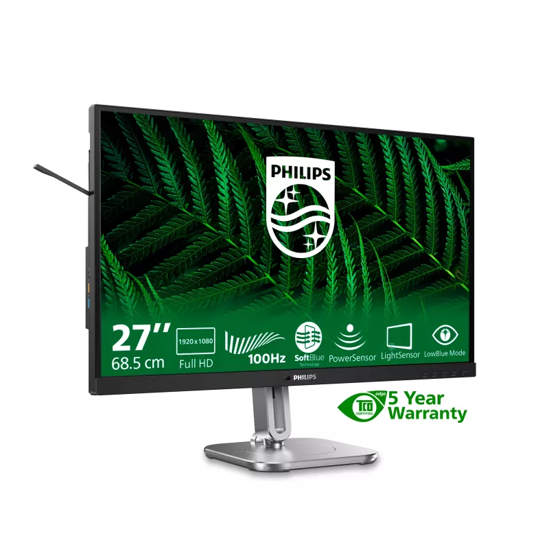 Philips 5000 series 27B2G5200/00 computer monitor 68.6 cm (27 inch) 1920 x 1080 pixels Full HD LCD Anthracite