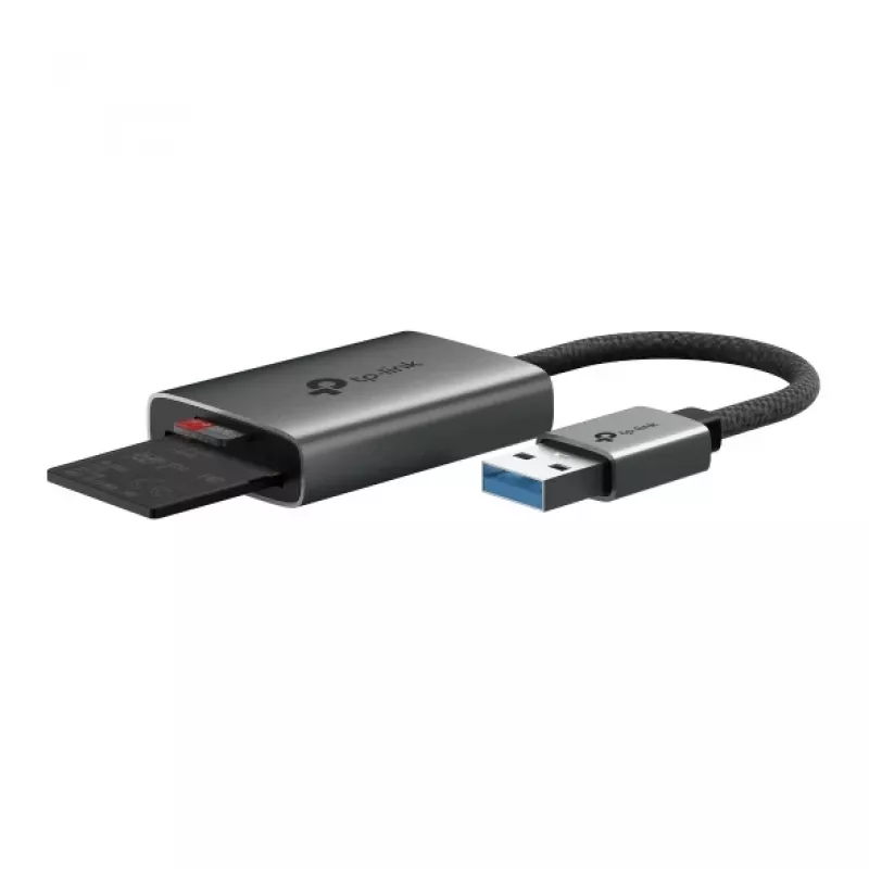 Card reader TP-LINK UA430 USB 3.2 Gen 1 Type-C — MicroSD / SD, Grey