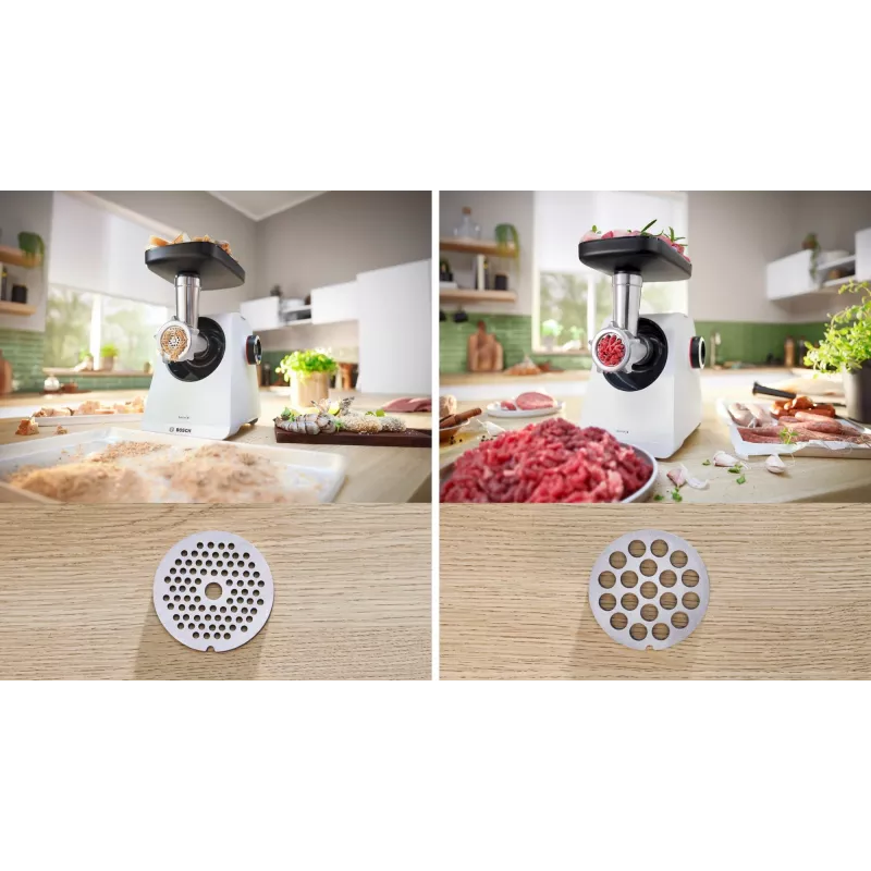 Bosch Serie 4 MultiPower MFWS420W Meat Grinder, White