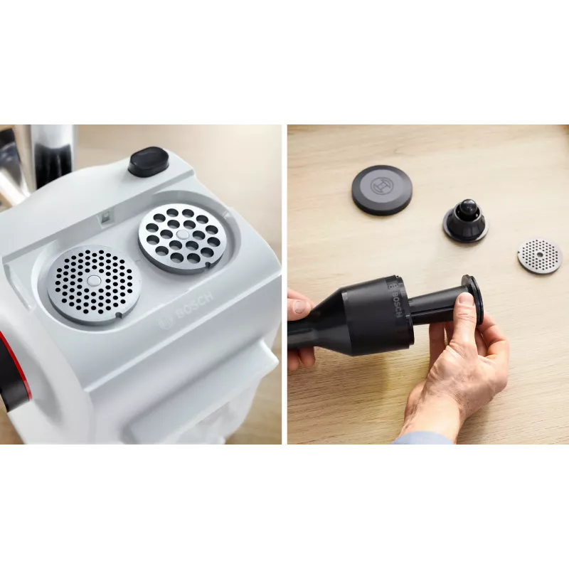 Bosch Serie 4 MultiPower MFWS420W Meat Grinder, White