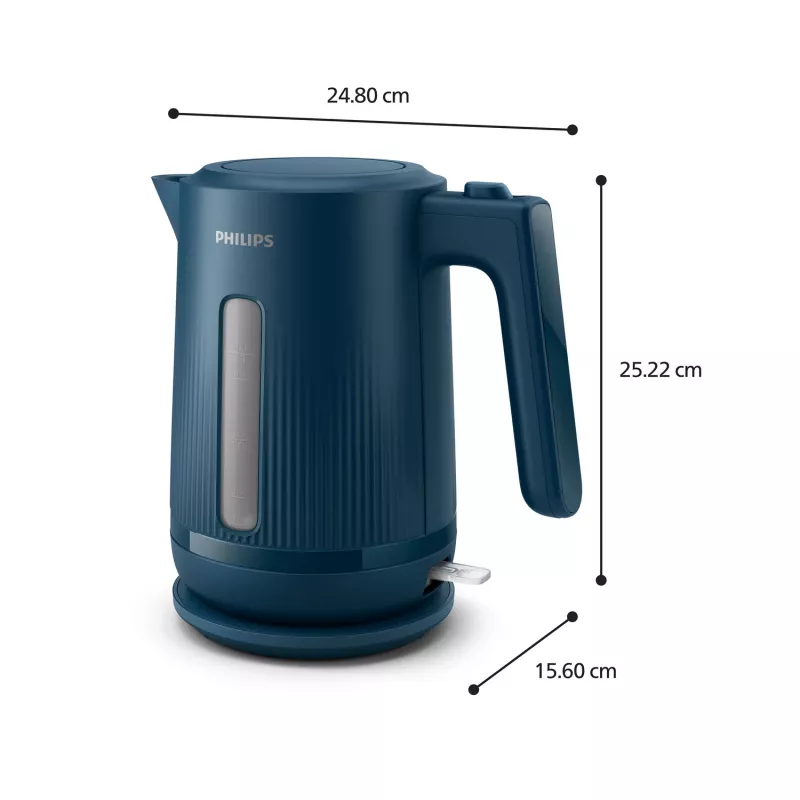 Philips 3000 series HD9411/70 electric kettle 1.7 L 2200 W Blue