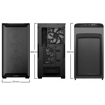 be quiet Pure Base 501 LX Black Midi Tower