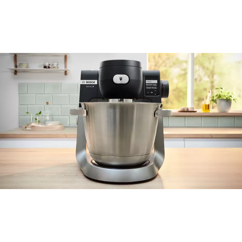 Bosch Serie 6 MUMS6ZS17 food processor 1600 W 5.5 L Black, Stainless steel