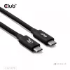 USB Type-C cable CLUB3D CAC-1570 1.2m — 80Gbps, 240W, supports 8K@240Hz, black