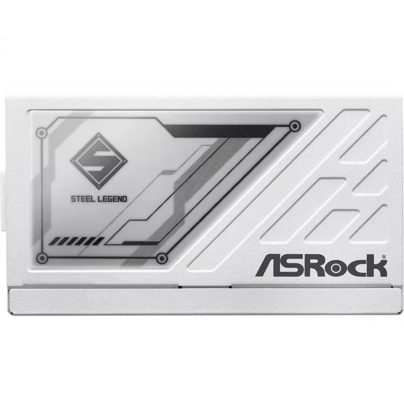 ASROCK Power Supply Steel Legend Sl-1000gw 1000w 80+ Gold White ATX