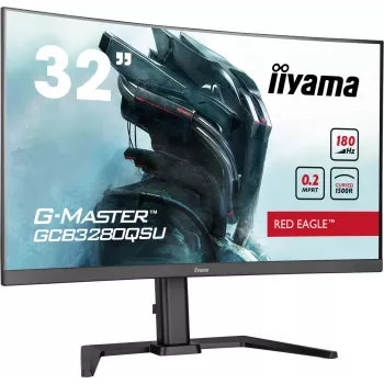 iiyama G-MASTER GCB3280QSU-B2 computer monitor 80 cm (31.5 inch) 2560 x 1440 pixels Dual QHD LED Black