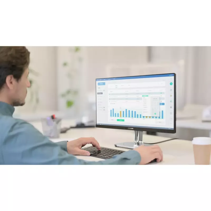 Philips 5000 series 24B2G5301/00 computer monitor 60.5 cm (23.8 inch) 1920 x 1080 pixels Full HD LCD Black