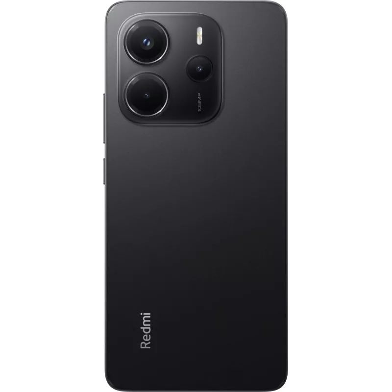 Smartphone Xiaomi Redmi Note 14 6.67 inch AMOLED 120Hz, 6 GB RAM, 128 GB, 108 MP, 5500 mAh, IP54, Black