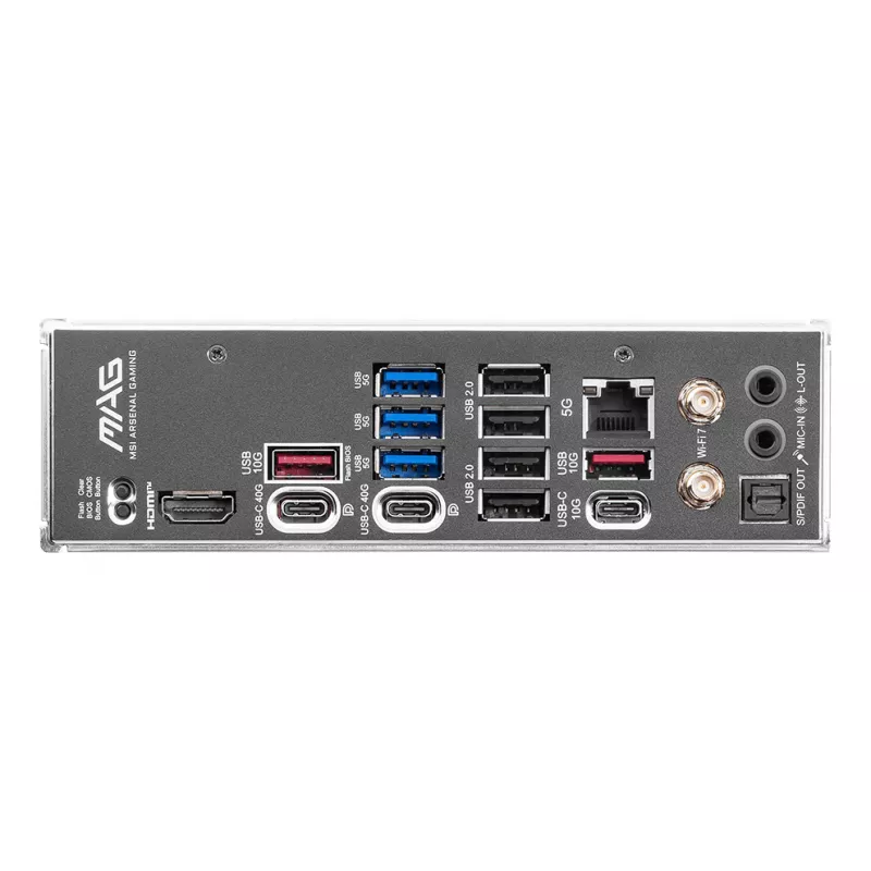 Motherboard MSI MAG X870E TOMAHAWK WIFI — AMD X870E, Socket AM5, ATX, 4x DDR5 DIMM, 4x M.2, Wi‑Fi, 5Gb Ethernet