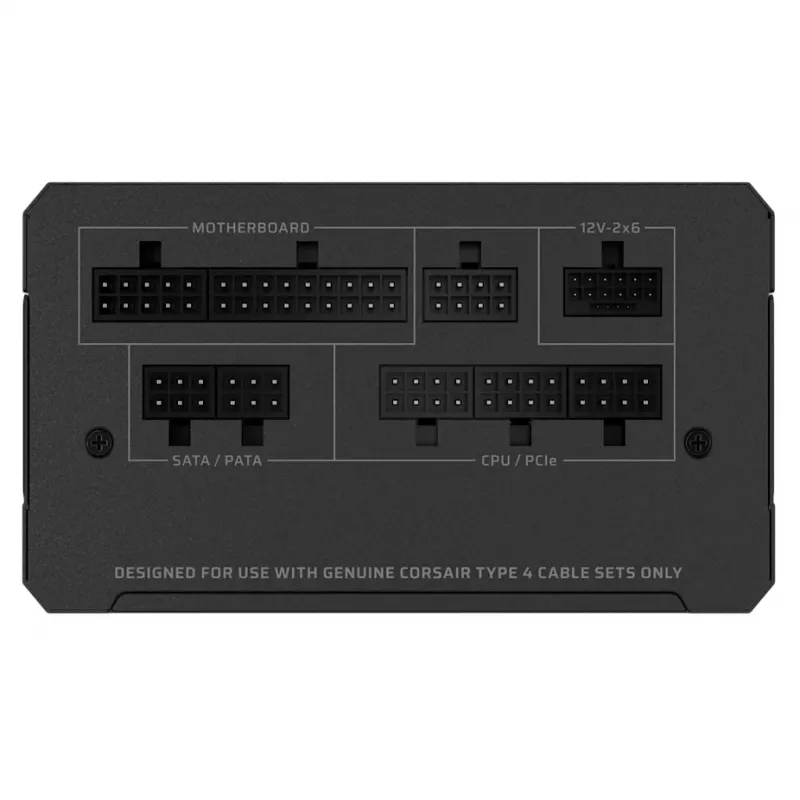 CORSAIR Power Supply - 1000w Rme Series Rm1000e 24-pin ATX Black
