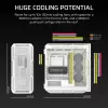 CORSAIR Pc Case - 5000t Mid-tower High-performance - White
