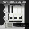 CORSAIR Pc Case - 5000t Mid-tower High-performance - White