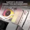 CORSAIR Pc Case - Geh Midi 5000t Lx Rgb(tempered Glass)white