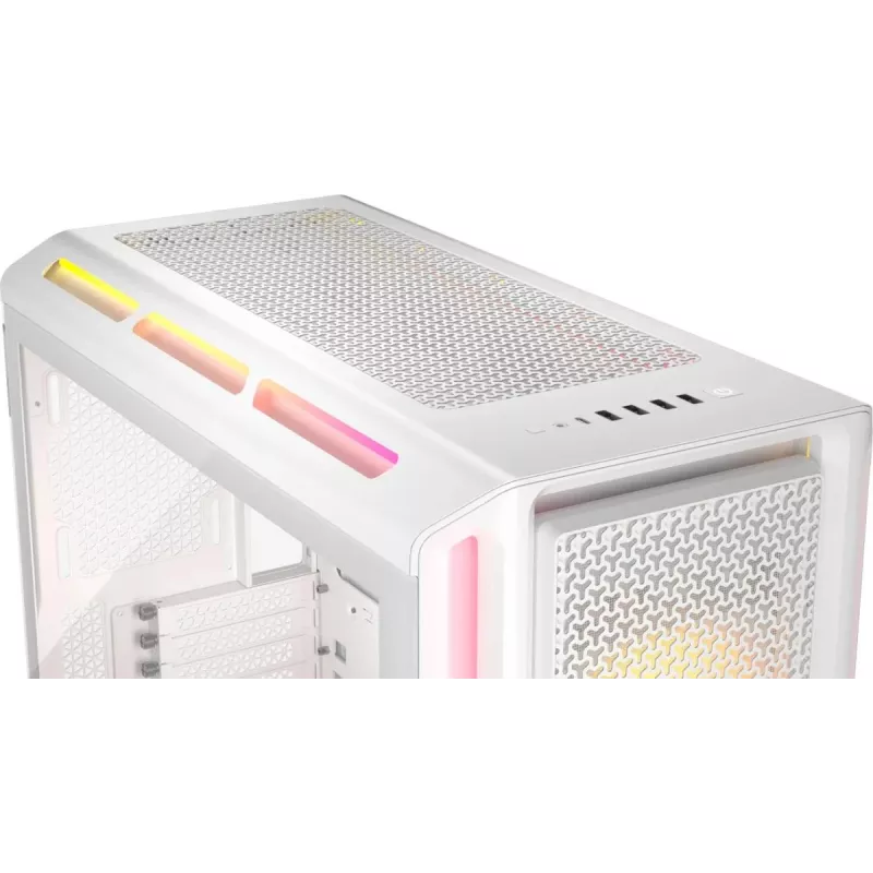 CORSAIR Pc Case - Geh Midi 5000t Lx Rgb(tempered Glass)white