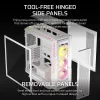 CORSAIR Pc Case - Geh Midi 5000t Lx Rgb(tempered Glass)white