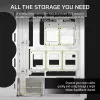 CORSAIR Pc Case - Geh Midi 5000t Lx Rgb(tempered Glass)white