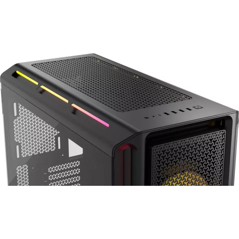 CORSAIR Pc Case - Icue Link 5000t Lx RGB Mid-tower High-performance