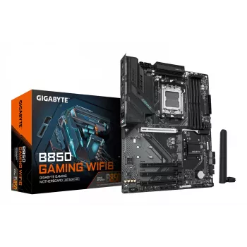 Motherboard GIGABYTE B850 GAMING WIFI6, AMD B850 chipset, AM5 socket, ATX, 4x DDR5 slots, Wi‑Fi 6, 3x M.2, 4x SATA III