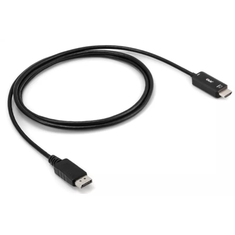 CLUB3D CAC-1083 DisplayPort cable 2 m HDMI Type D (Micro) Black