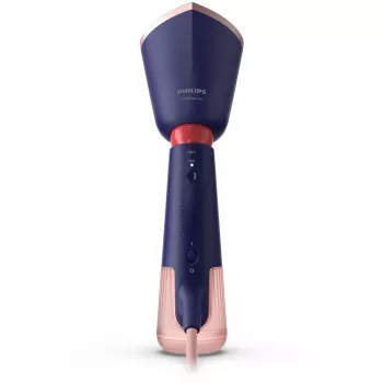 Philips 5000 series Handheld Steamer, Handheld garment steamer, 0.32 L, 0.58 min, Blue, Marine Blue, Buttons