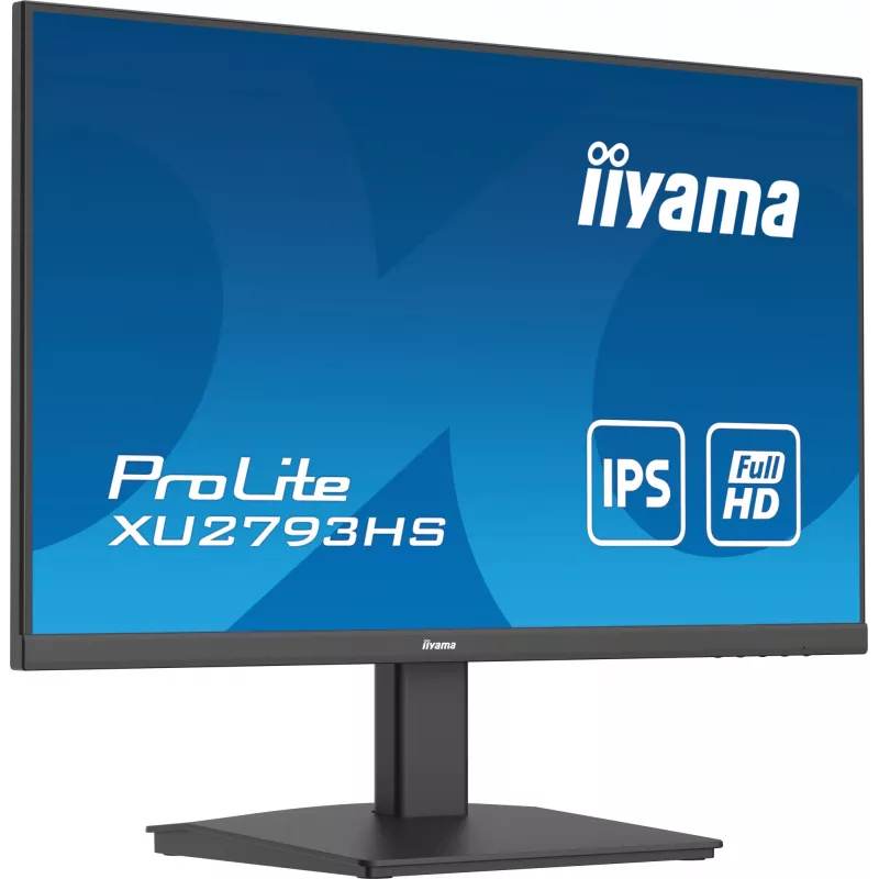 iiyama ProLite XU2793HS-B7 computer monitor 68.6 cm (27 inch) 1920 x 1080 pixels Full HD LED Black
