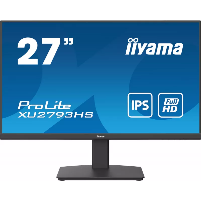 iiyama ProLite XU2793HS-B7 computer monitor 68.6 cm (27 inch) 1920 x 1080 pixels Full HD LED Black