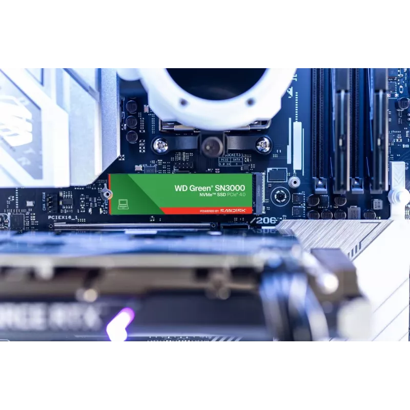 WESTERN DIGITAL SSD - WD Green SN3000 NVMe - 500GB - Pci-e Gen4 x4 - M.2 2280