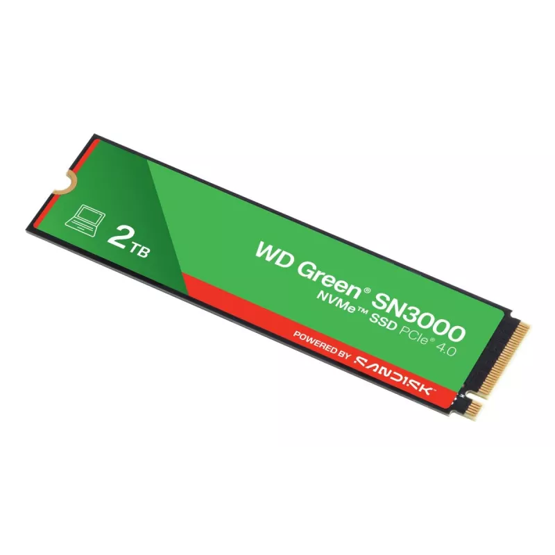 WESTERN DIGITAL SSD - WD Green SN3000 NVMe - 500GB - Pci-e Gen4 x4 - M.2 2280