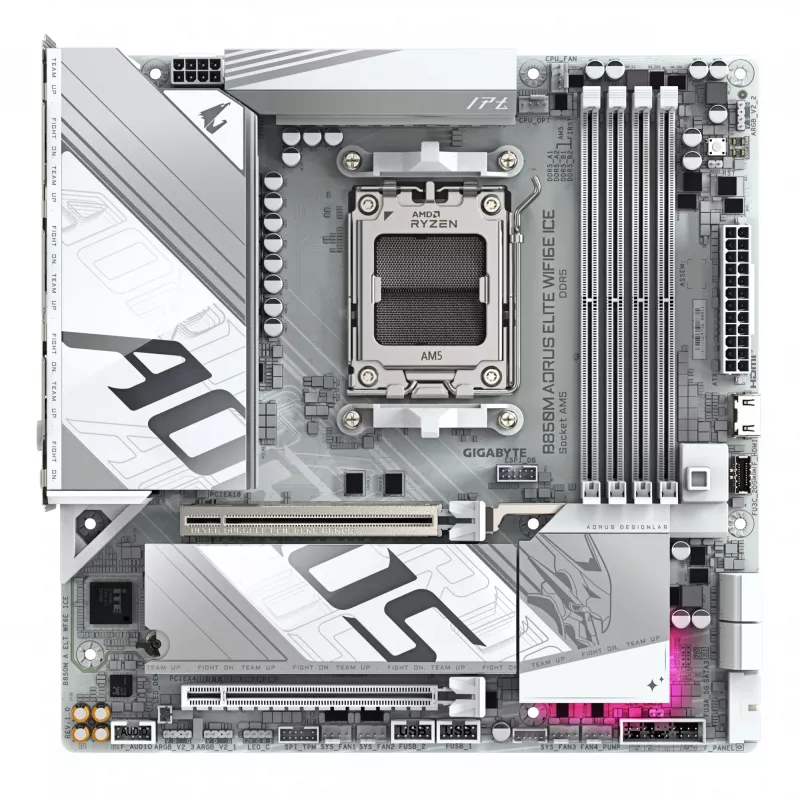 Motherboard GIGABYTE B850M AORUS ELITE WIFI6E, AMD B850, Socket AM5, Micro ATX