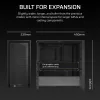 CORSAIR Mid-tower Geh Midi Frame 4000d Black