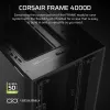CORSAIR Mid-tower Geh Midi Frame 4000d Black