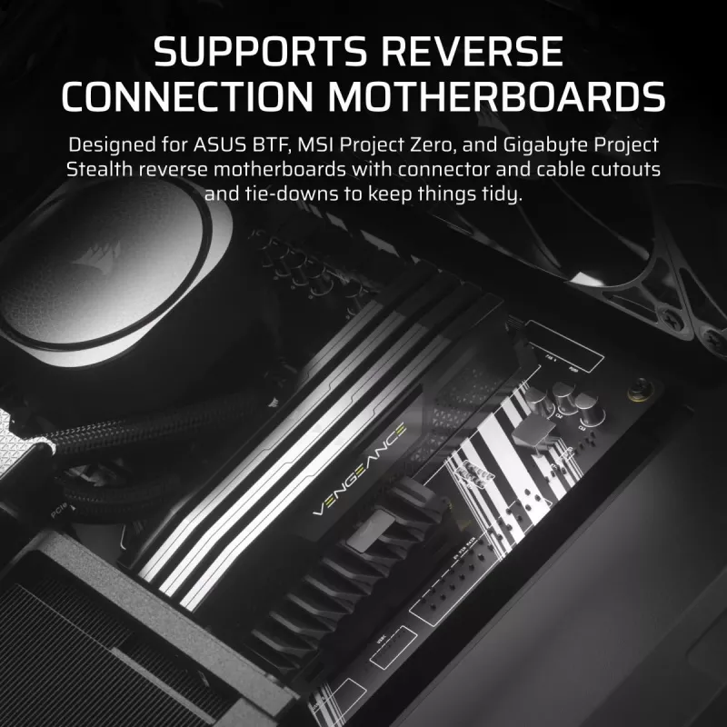 CORSAIR Mid-tower Geh Midi Frame 4000d Black