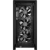 PC case CORSAIR FRAME 4000D RS Midi Tower — black, EATX support, tempered glass, USB-C, 3x120mm front fans