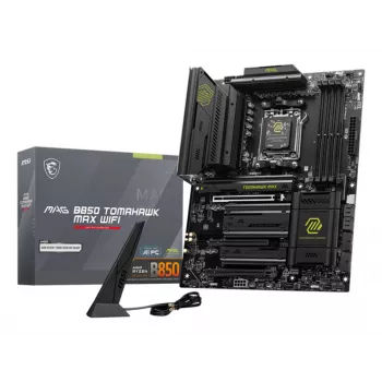 Motherboard MSI MAG B850 TOMAHAWK MAX WIFI — AMD B850, Socket AM5, ATX, DDR5, 4×M.2, Wi‑Fi 7, 5Gb LAN, 7.1 Audio