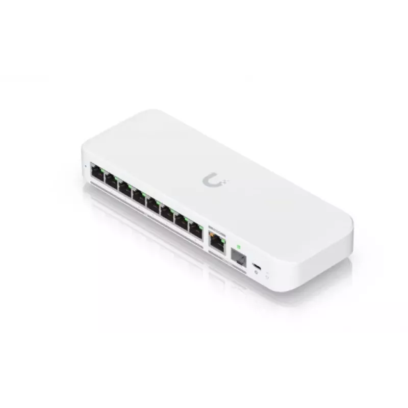 Managed switch UBIQUITI UniFi Flex 2.5G USW-FLEX-2.5G-8 — 8× 2.5G RJ‑45, 1× 10G SFP+, L2, 60 Gbps