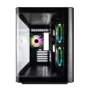 FSP S380-BA Case Mini Tower mITX, mATX Black ARGB, Micro Tower, PC, Black, micro ATX, Mini-ITX, SPCC, Tempered glass, Gaming