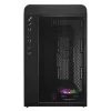 FSP S380-BA Case Mini Tower mITX, mATX Black ARGB, Micro Tower, PC, Black, micro ATX, Mini-ITX, SPCC, Tempered glass, Gaming