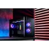 FSP S380-BA Case Mini Tower mITX, mATX Black ARGB, Micro Tower, PC, Black, micro ATX, Mini-ITX, SPCC, Tempered glass, Gaming