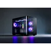 FSP S380-BA Case Mini Tower mITX, mATX Black ARGB, Micro Tower, PC, Black, micro ATX, Mini-ITX, SPCC, Tempered glass, Gaming