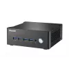 Shuttle Nano PC NA10H7, AMD Ryzen™ 7-8845HS APU, Radeon780M , 2xHDMI, 2xUSB-C 4.0(DP), 2x2.5Gbit LAN, 24/7 permanent operation, incl. VESA
