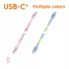 CLUB3D USB-C® Beaded Cable Pink, 2 m, USB C, USB C, 0.48 Gbit/s, Pink