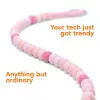 CLUB3D USB-C® Beaded Cable Pink, 2 m, USB C, USB C, 0.48 Gbit/s, Pink