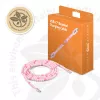 CLUB3D USB-C® Beaded Cable Pink, 2 m, USB C, USB C, 0.48 Gbit/s, Pink