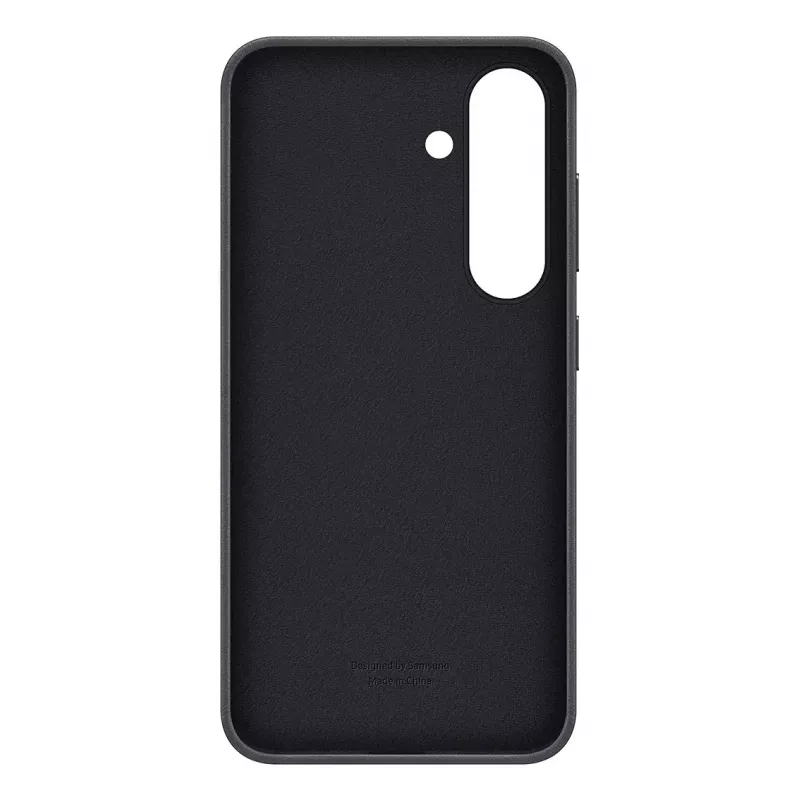 Cover Samsung Galaxy S25 Faux Leather Case Black