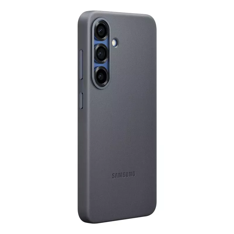 Cover Samsung Galaxy S25 Faux Leather Case Black