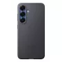 Cover Samsung Galaxy S25 Faux Leather Case Black