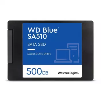 WESTERN DIGITAL SSD - WD Blue SA510 - 500GB - SATA 6Gb/s - 2.5in - 7mm Cased