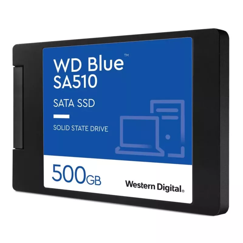 WESTERN DIGITAL SSD - WD Blue SA510 - 500GB - SATA 6Gb/s - 2.5in - 7mm Cased